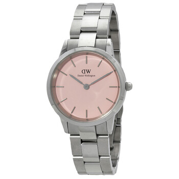 Quartz Pink Dial Watch DW00100535