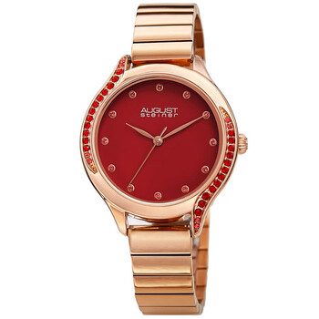 Quartz Red Dial Watch AS8279RD