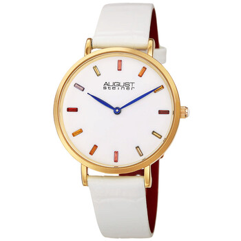 Quartz White Dial Watch AS8287WT