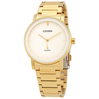 Quartz White Dial Watch BE918257A