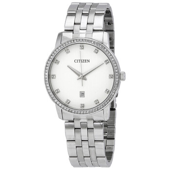 Quartz White Dial Watch BI503051A