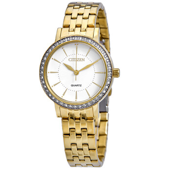 Quartz White Dial Watch EL304284A