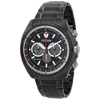 Racer Chronograph EcoDrive Black Dial Watch CA456782H
