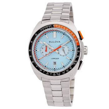 Racer Chronograph Quartz Blue Dial Watch 98B432