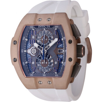 Racing Chronograph Quartz Grey Dial Titanium Watch