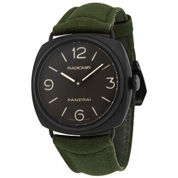 Radiomir  Black Seal Kuwait Hand Wind Black Dial Watch PAM00612