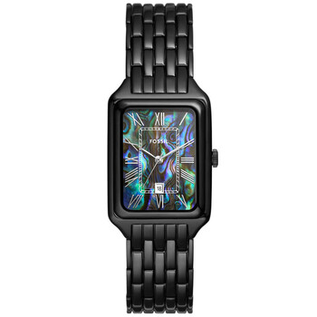 Raquel Quartz Black Dial Watch ES5340