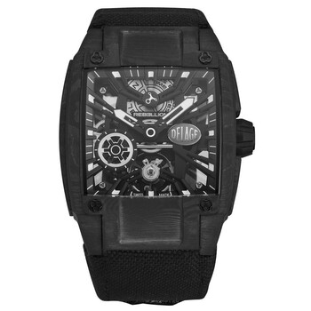 ReVolt Automatic Black Dial Watch RB.REV.3H.TC.ADELR