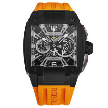 ReVolt Chronograph Automatic Black Dial Watch RB.REV.CH.TB.BK