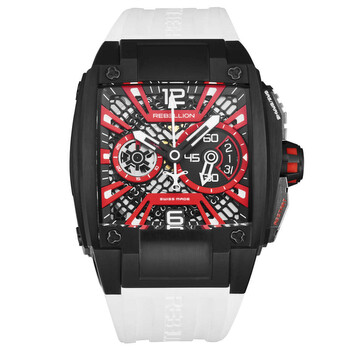 ReVolt Chronograph Automatic Black Dial Watch RB.REV.CH.TB.RD
