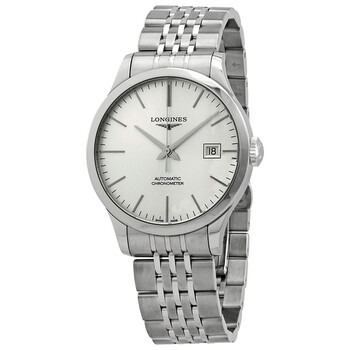 Record Automatic Chronometer Silver Dial Watch L28204726