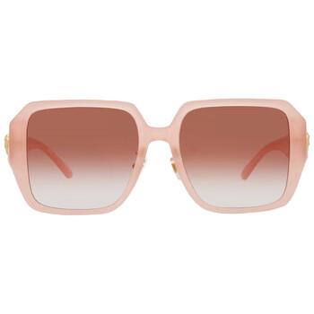 Red Gradient Clear Square Sunglasses VE4472D 5394VO