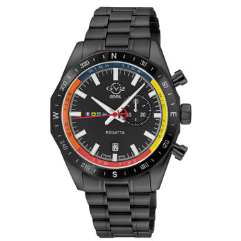 Regatta Black Dial Watch 42704B