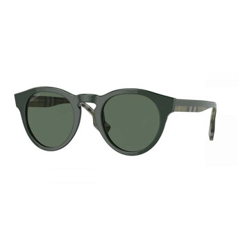 Reid Dark Green Round Sunglasses BE4359 399771