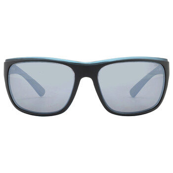 Remus Graphite Polarized Square Sunglasses RE 1023 19 GY