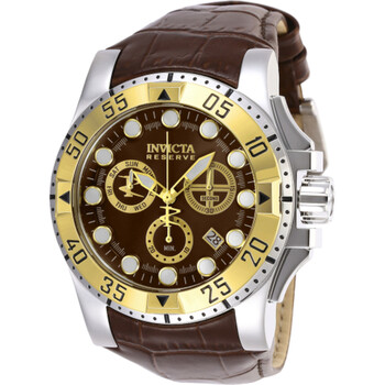 Reserve Excursion Chronograph Quartz Brown Dial Watch