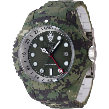 Reserve GMT Date Quartz Green Dial Watch