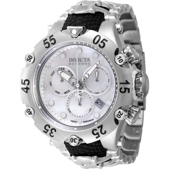 Reserve Venom Cobra Chronograph Quartz Silver Dial Watch