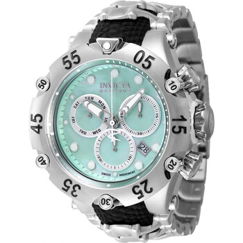Reserve Venom Cobra Chronograph Quartz Turquoise Dial Watch