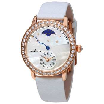 Retrograde Calendar Moonphase Automatic 18 Carat Rose Gold Diamond Watch 3653295458B