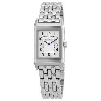 Reverso Classic Monoface Quartz Silver Dial Watch Q2618140