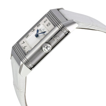 Reverso Duetto Duo White Leather Watch Q2698420