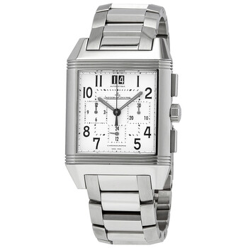 Reverso Squadra Silver Dial Chronograph Watch Q7018120