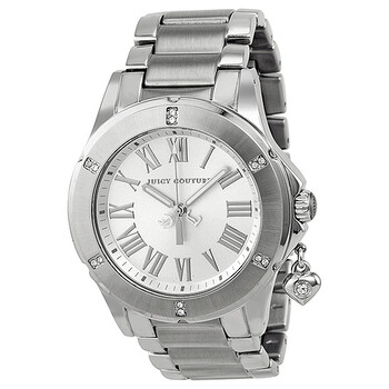 Rich Girl Silver Dial Stainless Steel Watch