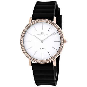 Ripple Quartz White Dial Watch OC0264