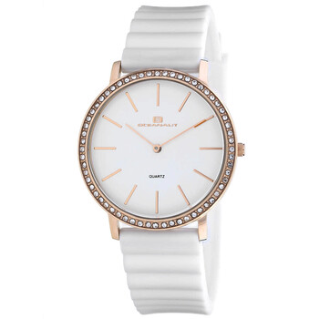 Ripple Quartz White Dial Watch OC0266