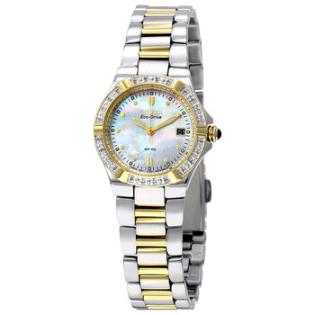 Riva Mother of Pearl Dial Twotone Watch EW089457D