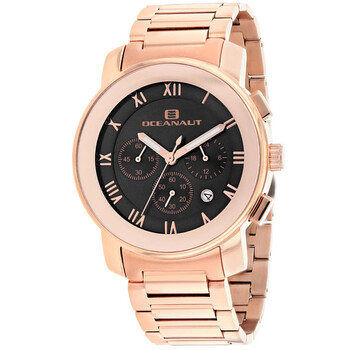 Riviera Chronograph Quartz Black Dial Watch OC0333