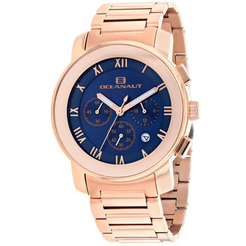 Riviera Chronograph Quartz Blue Dial Watch OC0335