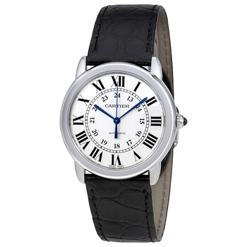 Ronde Solo Automatic Silver Opaline Dial Watch WSRN0013