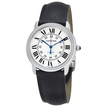 Ronde Solo Automatic Silver Opaline Dial Watch WSRN0021