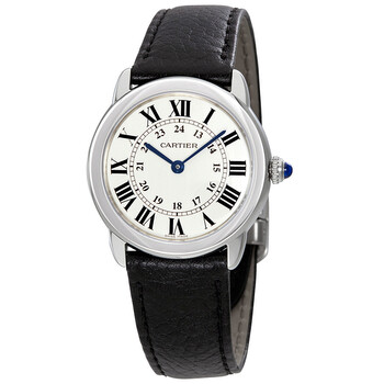 Ronde Solo Silvered Light Opaline Dial Watch WSRN0019