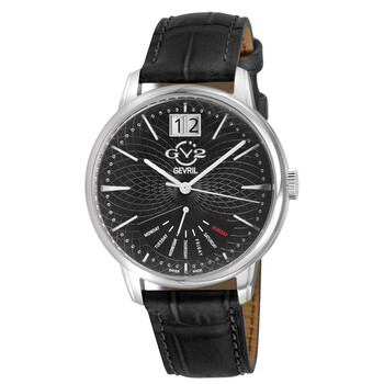 Rovescio Quartz Black Dial Watch