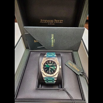 Royal Oak 50th Anniversary Automatic Green Dial Watch 16202PT.OO.1240PT.01