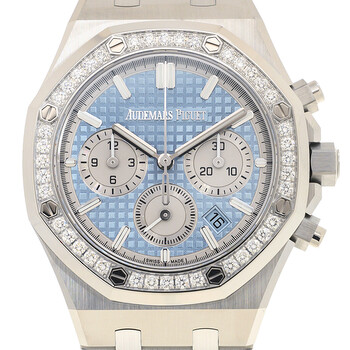 Royal Oak Chronograph Automatic Diamond Blue Dial Watch 26715ST.ZZ.1356ST.01