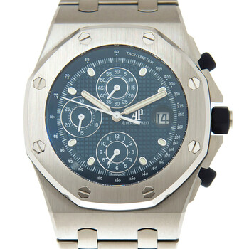 Royal Oak Offshore 25th Anniversary Chronograph Automatic Blue Dial Watch 26237ST.OO.1000ST.01