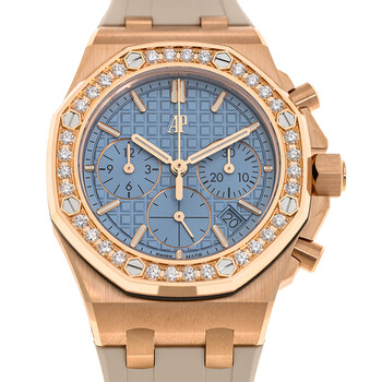 Royal Oak Offshore Chronograph Automatic Diamond Blue Dial Watch 26231OR.ZZ.A085CA.01