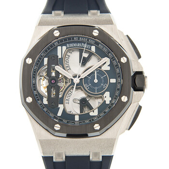 Royal Oak Offshore Tourbillon Blue Skeleton Dial Automatic Watch 26388PO.OO.D027CA.01