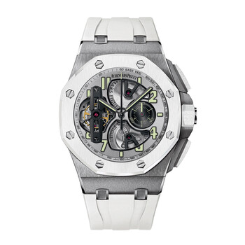 Royal Oak Offshore Tourbillon Silver Dial Automatic Watch 26387IO.OO.D010CA.01