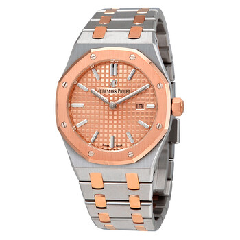 Royal Oak Pink Gold Dial 18 Carat Pink Gold Watch 67650SR.OO.1261SR.01