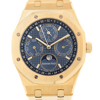 Royal Oak Prepetual Calendar Automatic 18 Carat Yellow Gold Watch 26574BA.OO.1220BA.01