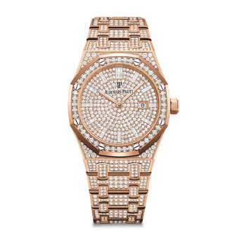 Royal Oak Quartz Diamond Watch 67652OR.ZZ.1265OR.01