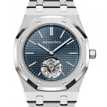 Royal Oak RD3 Jumbo Extra Thin Tourbillon Automatic Blue Dial Watch 26670ST.OO.1240ST.02