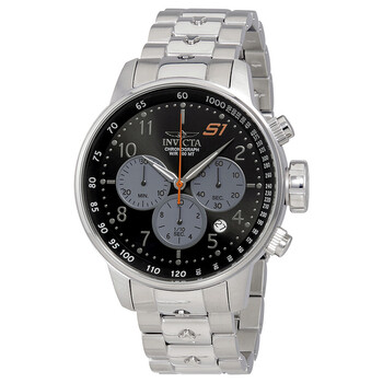 S1 Rally Chronograph Black Dial Watch