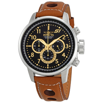 S1 Rally Chronograph Black Dial Watch