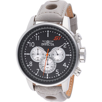 S1 Rally Chronograph GMT Quartz Black Dial Watch